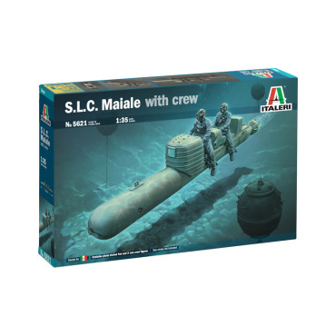 KIT PARA MONTAR ITALERI S.L.C. MAIALE WITH CREW 1/35 ITA 5621